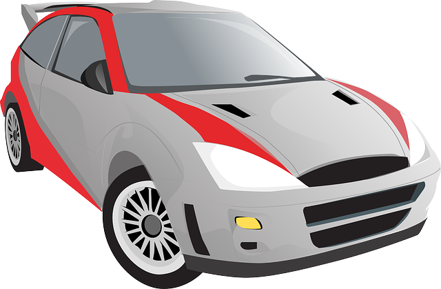 sportovní automobil ilustrace